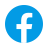 Logo color azul de facebook