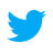 Logo color azul de twitter